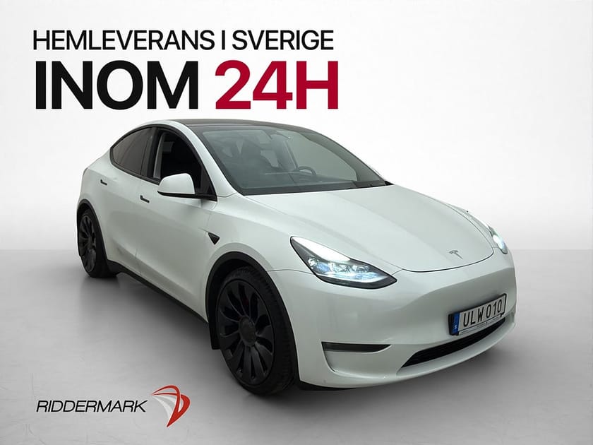 Bild 4 av Tesla Model Y Performance AWD Dragkrok Autopilot Skinn Pano