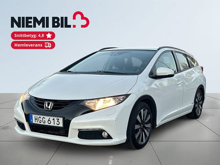 Honda Civic Tourer i-VTEC Sport Drag/SoV-Däck/Värmare/Kamera