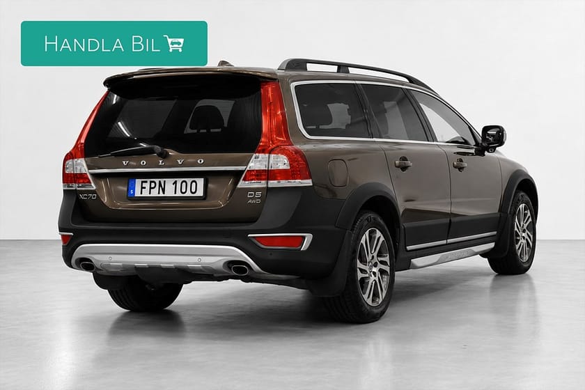 Bild 5 av Volvo XC70 D5 AWD Summum P-värm VOC Skinn Adaptivf Rattv Drag