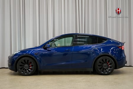 Tesla Model Y Performance 534hk Drag Värmepump Rattvärme MOMS Turbin