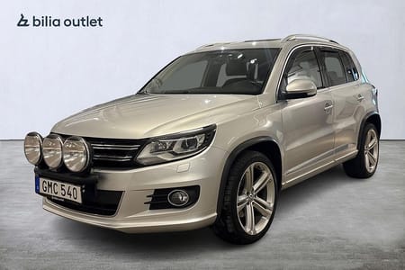 Volkswagen Tiguan 2.0 TDI 4M R-Line / Drag / Värmare / Pano / Kamrem Bytt