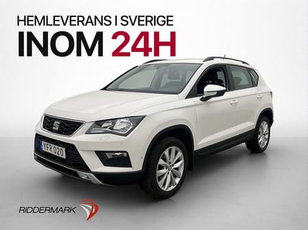 SEAT Ateca 1.0 TSI 115hk Style Dragkrok Kamera CarPlay
