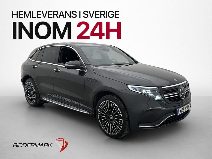 Bild 4 av Mercedes-Benz EQC 400 4MATIC 4M AMG Burmester Wide T-Lucka Drag