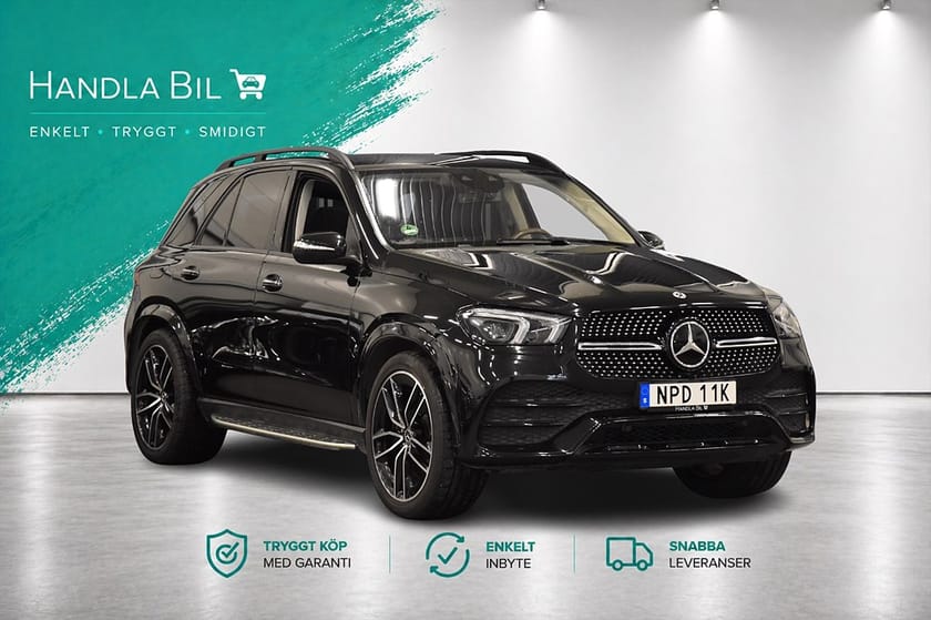 Bild 4 av Mercedes-Benz GLE 350 de 4MATIC 4M AMG Line Luft Burmester Pano HUD Massage Drag