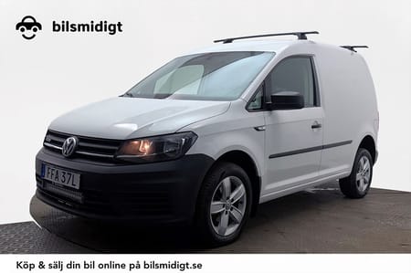 Volkswagen Caddy Van Skåp 2.0 TDI 4M Aut Drag P-Sens LED-ramp MOMS 150hk
