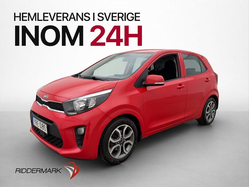 Bild 1 av Kia Picanto 1.0 67hk Advance Plus Kamera CarPlay 0.50 l/mil