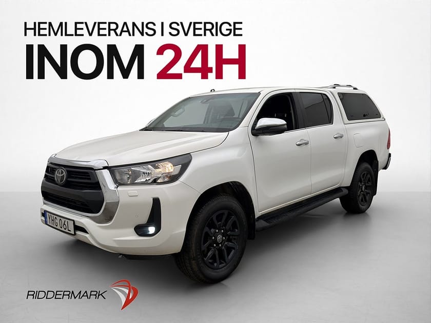 Bild 3 av Toyota Hilux Dubbelhytt Hero 2.4 AWD M/K-Värmare Drag Diff Kåpa Moms