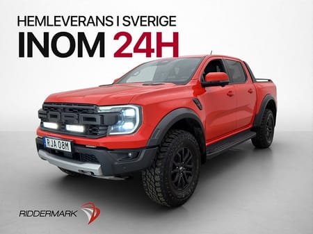 Ford Ranger Raptor 292hk 4WD Cockpit B&O Drag CARPLAY MOMS