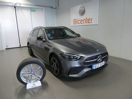 Mercedes-Benz C 300 T e 9G-Tronic AMG Line Drag-Värmare-360°-Navi-SoV