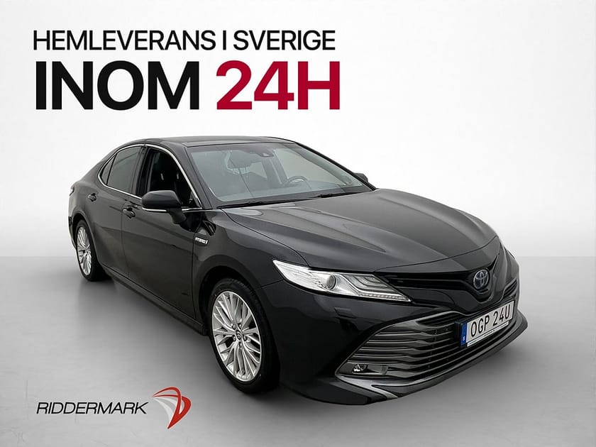 Bild 1 av Toyota Camry Hybrid CVT Executive JBL Kamera HuD Skinn Navi