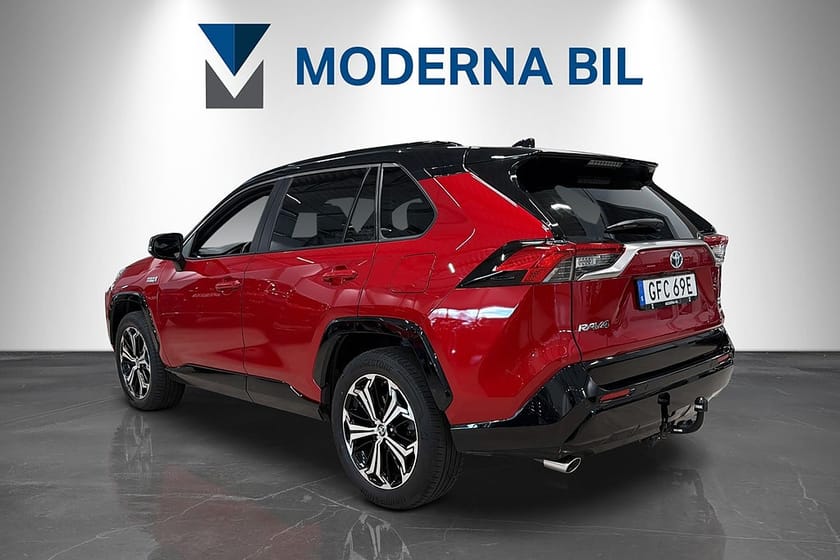Bild 3 av Toyota RAV4 Laddhybrid Plug-in Hybrid Style Premium Pano JBL Moms Skinn Drag