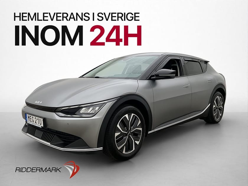 Bild 3 av Kia EV6 77.4 kWh 228hk  Kamera Navi CarPlay Halvskinn