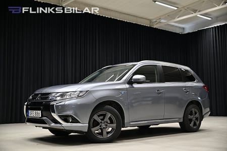 Mitsubishi Outlander PHEV 203HK Plug-in|Drag|Keyless|M-Värmare|Backkamera