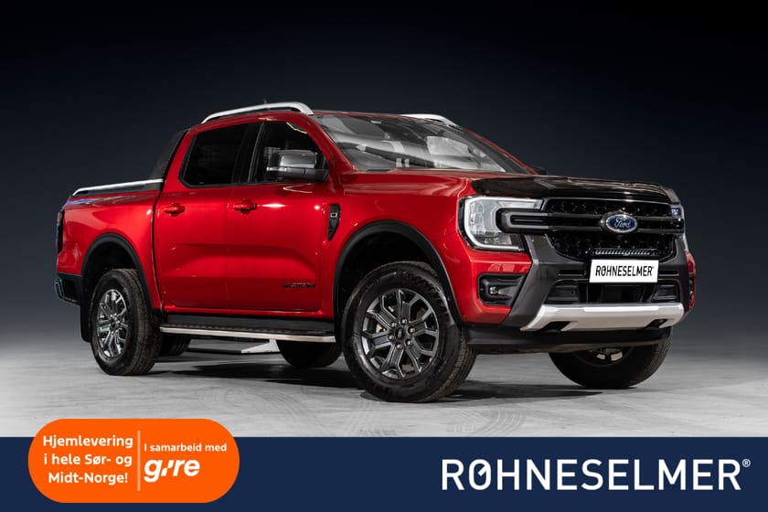 Bilde 1 av Ford Ranger Dobbelcab 3,0/V6/25 Reg/Wildtrak/Lazer/360/Skinn