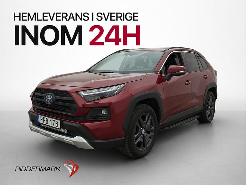Bild 1 av Toyota RAV4 Hybrid AWD-i AWD Adventure 360° Drag Rattvärme Skinn