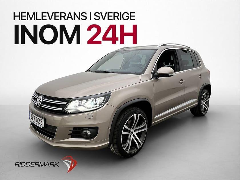 Bild 1 av Volkswagen Tiguan 2.0 TDI 4M 184hk R-Line Pano Kamera Värm