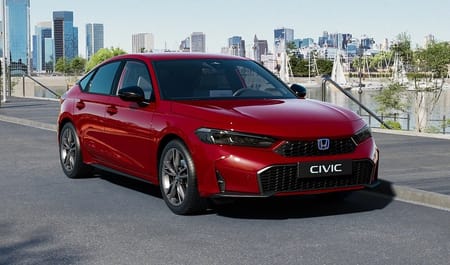 Honda Civic e:HEV SPORT FULLHYBRID | 8 År garanti | På väg hem