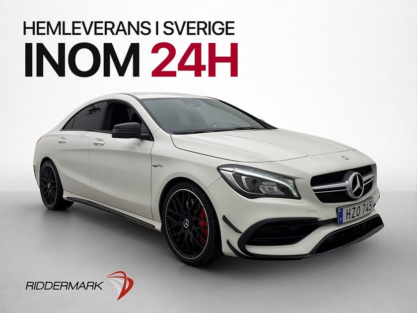 Bild 3 av Mercedes-Benz AMG CLA 45 4MATIC Coupé CLA45 381hk Aero Sportavgas H/K Kamera