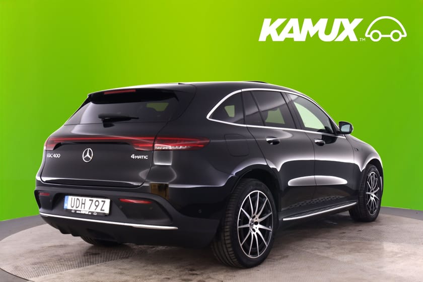 Bild 4 av Mercedes-Benz EQC 400 4MATIC AMG 4M 408hk Pano Burmest Drag 20" Elstol