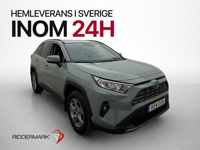 Bild 1 av Toyota RAV4 Hybrid AWD-i AWD Backkamera Rattvärme Navi Drag