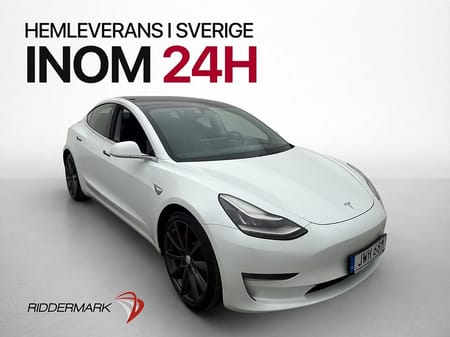Tesla Model 3 Performance Kamera Navi Skinn Svensksåld