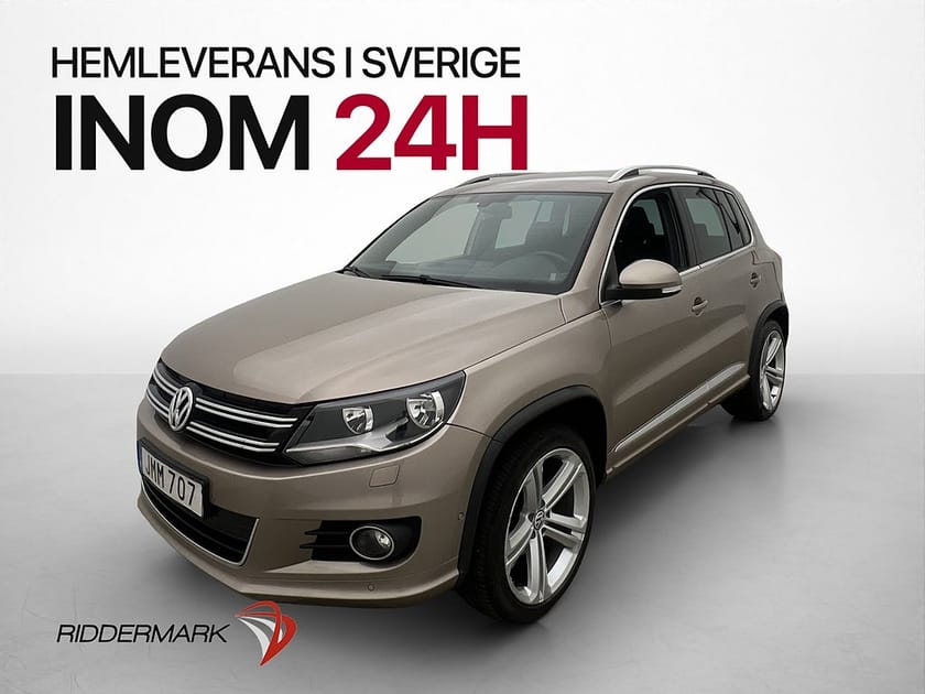 Bild 1 av Volkswagen Tiguan TDI 4Motion 177hk R Line D-Värm Kamera