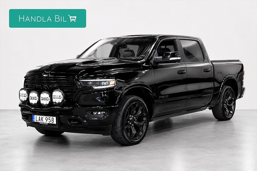 Bild 1 av RAM 1500 Crew Cab 5.7 V8 HEMI NIGHT LARAMIE 4x4 Drag 395hk