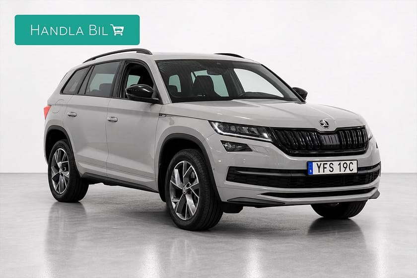 Bild 4 av Škoda Kodiaq 7-Seater 2.0 4x4 7-Sits Sportline Canton Pano D-värm Navi Drag