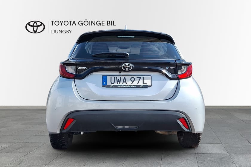 Bild 4 av Toyota Yaris Hybrid 115 1,5 5D ACTIVE KOMFORTPAKET P-SENSORER