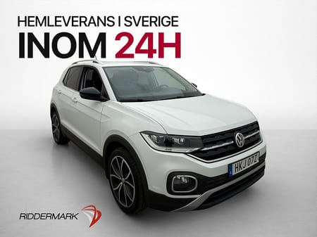 Volkswagen T-Cross TSI 116hk GT P-Sensorer Halvskinn CarPlay