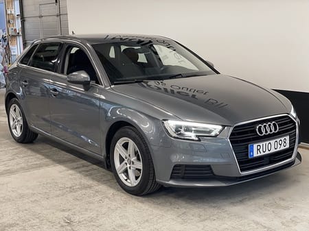 Audi A3 Sportback 1.5 TFSI 150HK Farthållare sensorer 6050mil!!