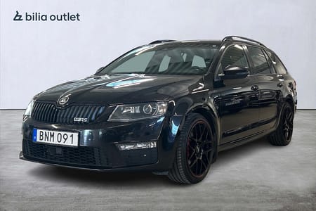 Škoda Octavia Kombi RS Skoda 2.0 TDI DSG 184hk Navi Drag P-värm CANTON