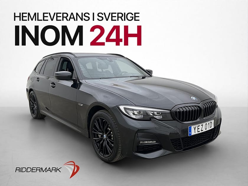 Bild 1 av BMW 330e xDrive Touring 330  M Sport Pano HiFi Värmare Drag