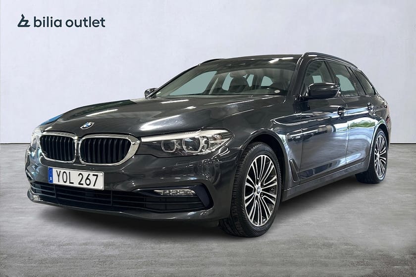Bild 1 av BMW 520d xDrive Touring aut Sport line 190hk Drag Navi B-kamera