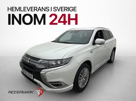 Mitsubishi Outlander PHEV Business Drag 360° Skinn P-sens