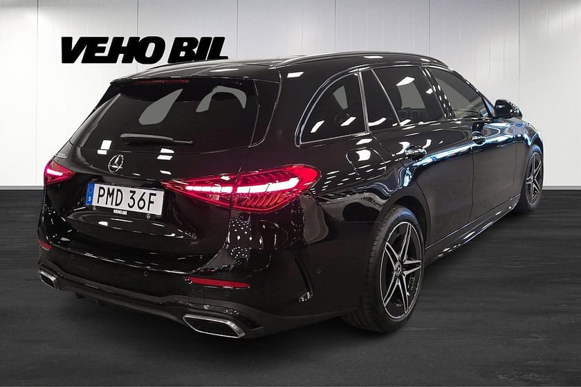 Bild 3 av Mercedes-Benz C 300 T e AMG Drag Distronic Rattvärme Keyless NightPackage