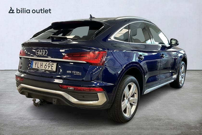 Bild 3 av Audi Q5 55 Sportback TFSI e quattro S Tronic S line B-kam Drag
