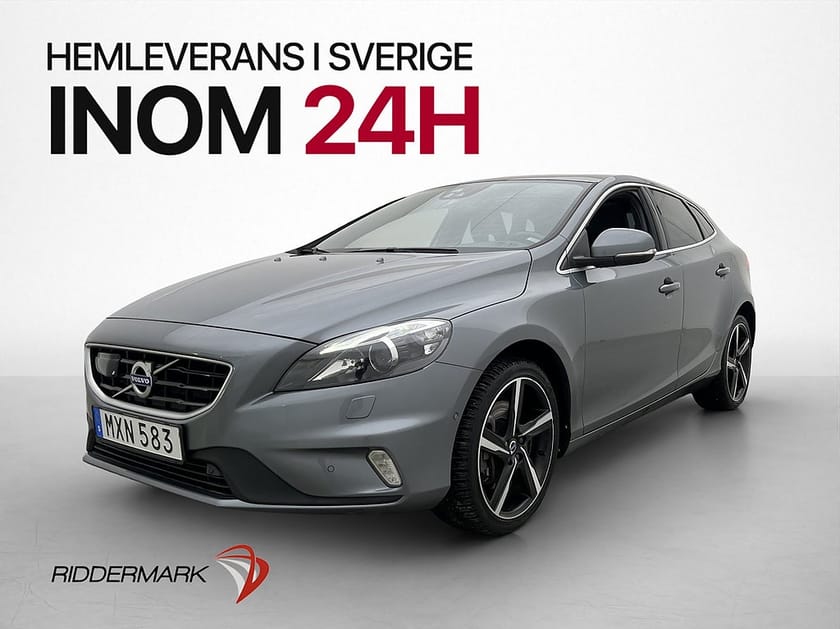 Bild 1 av Volvo V40 D3 150hk R-Design Pano Skinn Värmare BLIS Kamera