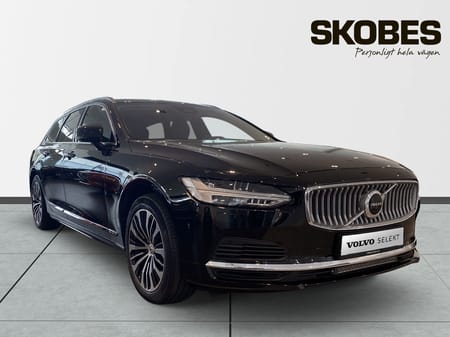 Volvo V90 Recharge T6 Core Edition, Drag, Momsbil, Läder