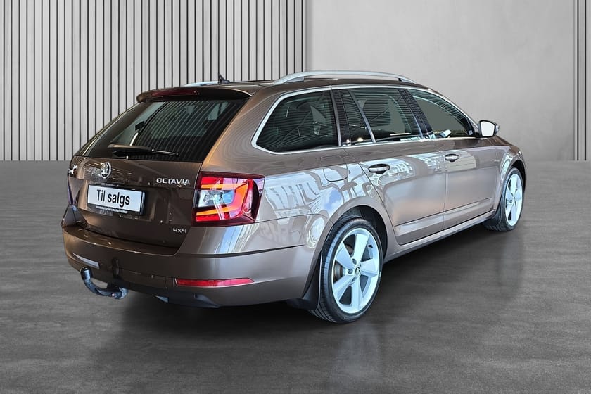 Bilde 5 av Škoda Octavia Stasjonsvogn 2,0 TDI 150hk 4x4 Style | Webasto | Krok | ACC