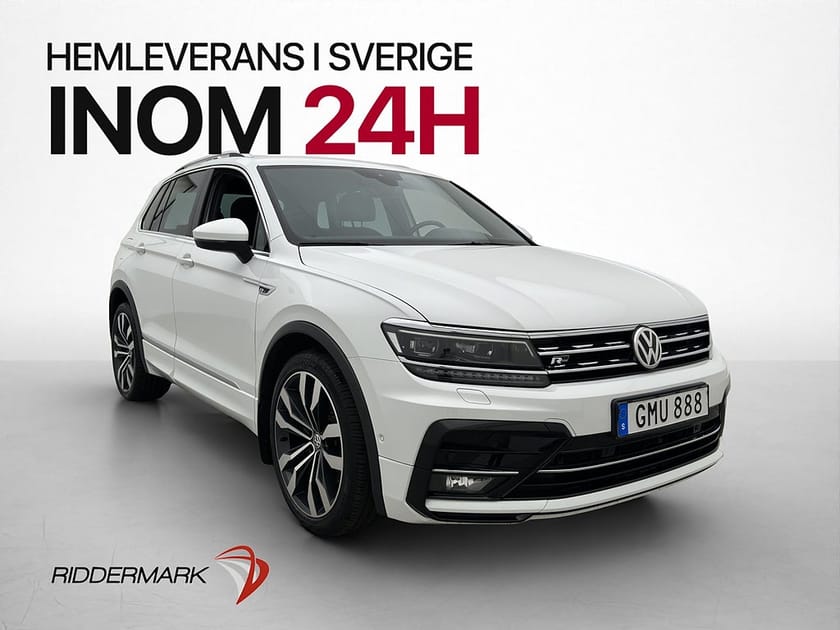 Bild 1 av Volkswagen Tiguan TDI 190hk 4M R-Line Värmare Kamera Drag