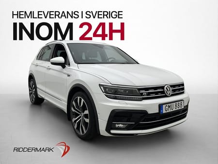 Volkswagen Tiguan TDI 190hk 4M R-Line Värmare Kamera Drag