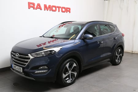 Hyundai Tucson 1,6 T-GDI 177hk Premium AWD Aut Pano Skinn Motorv Drag