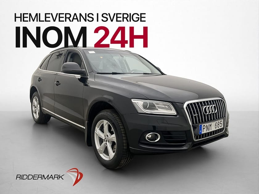 Bild 1 av Audi Q5 2.0 TDI Q Design Pano Värmare Skinn P-Sensorer Drag