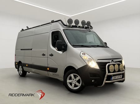 Opel Movano Van 2.3 170hk L3H2 Värmare Dragkrok B-Kamera Moms