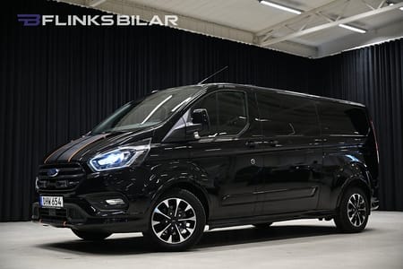 Ford Transit Custom 290 185HK L2 Automat|Sport|Dubbelhytt|Leasbar|SeUtr!