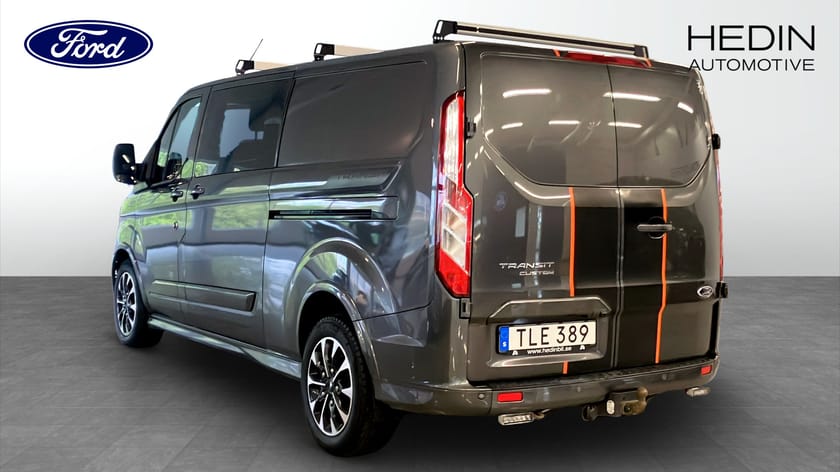 Bild 2 av Ford Transit Custom 290 Dubbelhytt 320 L2 2.0  EcoBlue- Specialbyggd 5-sits