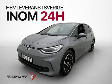 Volkswagen ID.3 Pro Performance HUD Värm Kamera Massage MOMS