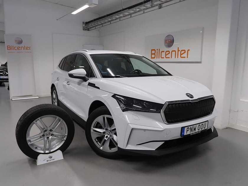 Bild 1 av Škoda Enyaq iV 80 Skoda iV80 V-Däck ingår Drag-Kamera-Navi-Elstol-Rattvärme-
