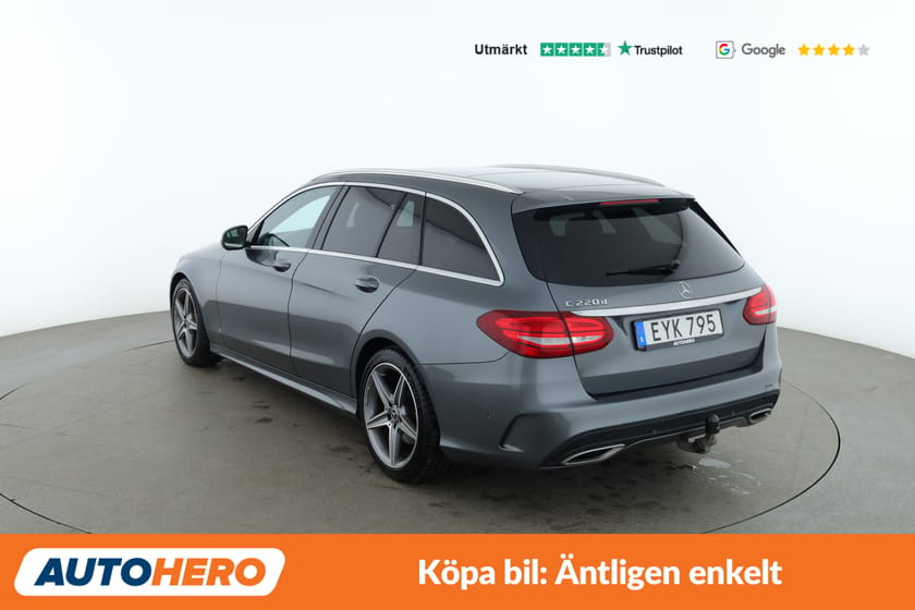 Bild 3 av Mercedes-Benz C 220 T d AMG Line / Panorama, Dragkrok, PDC